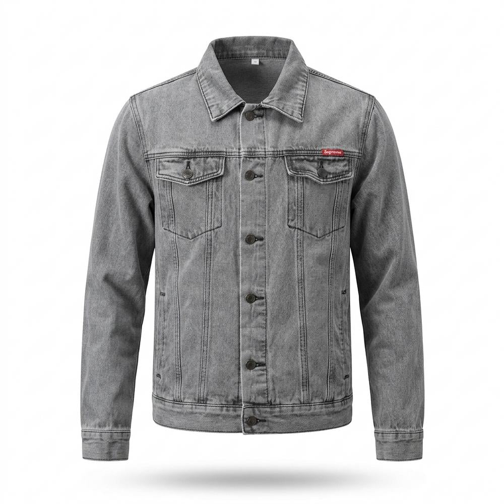 Gentleman Code - Sebun | Gewaschene Jeans Jacke Herren