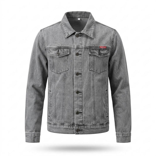 Nobleman Code - Sebun | Gewaschene Jeans Jacke Herren