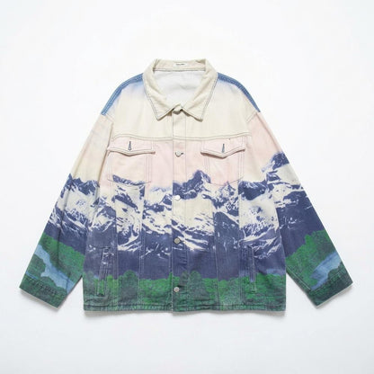 Gentleman Code - Luzer | Bedruckt Geknöpft Jacke Unisex
