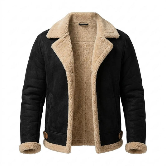 Nobleman Code - Tupat | Warme Gefütterte Wildleder-Jacke Herren