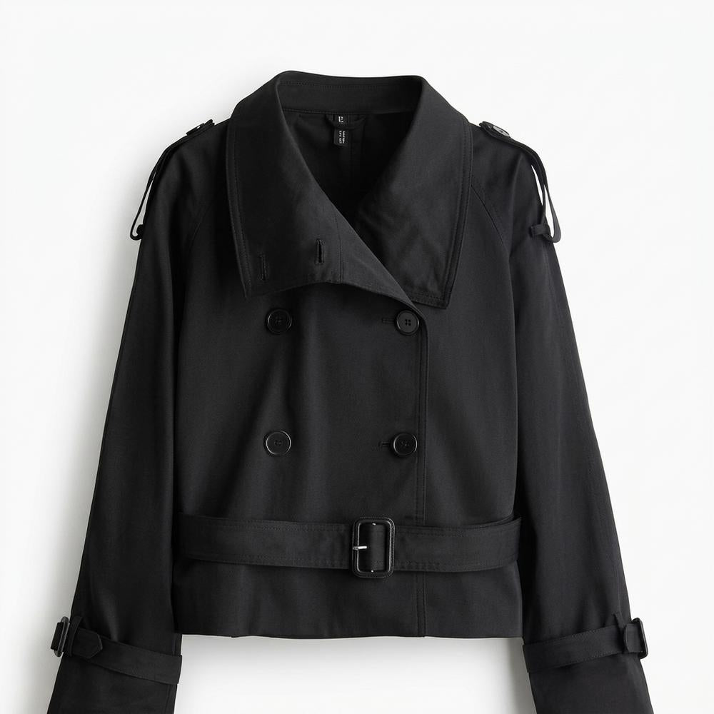Nobleman Code - Muwel | Kurze Doppelreihige Jacke Damen