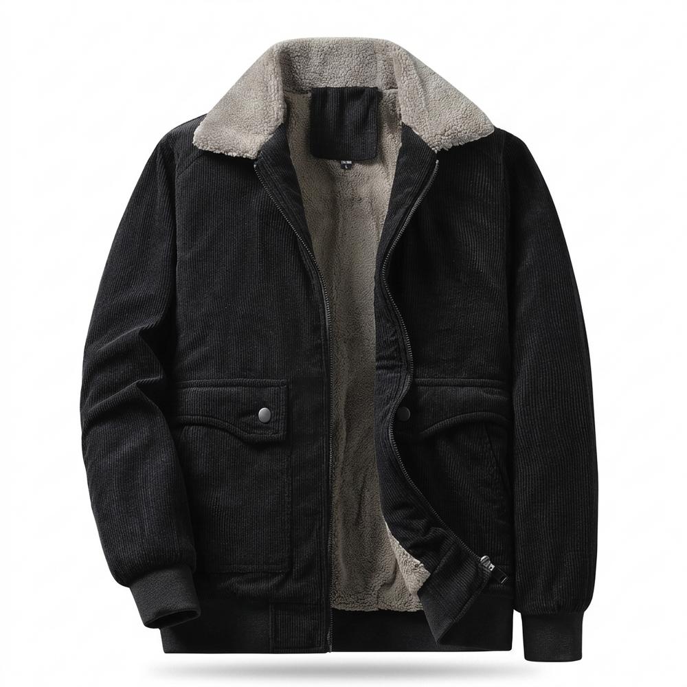 Nobleman Code - Dupiv | Gefüttert Cord Jacke Herren