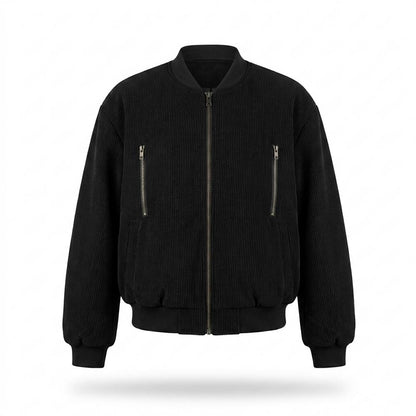 Nobleman Code - Sisak | Gerippt Locker Jacke Damen