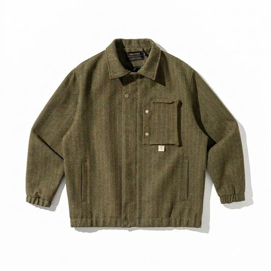 Nobleman Code - Nohor | Strukturiert Gestreift Jacke Unisex