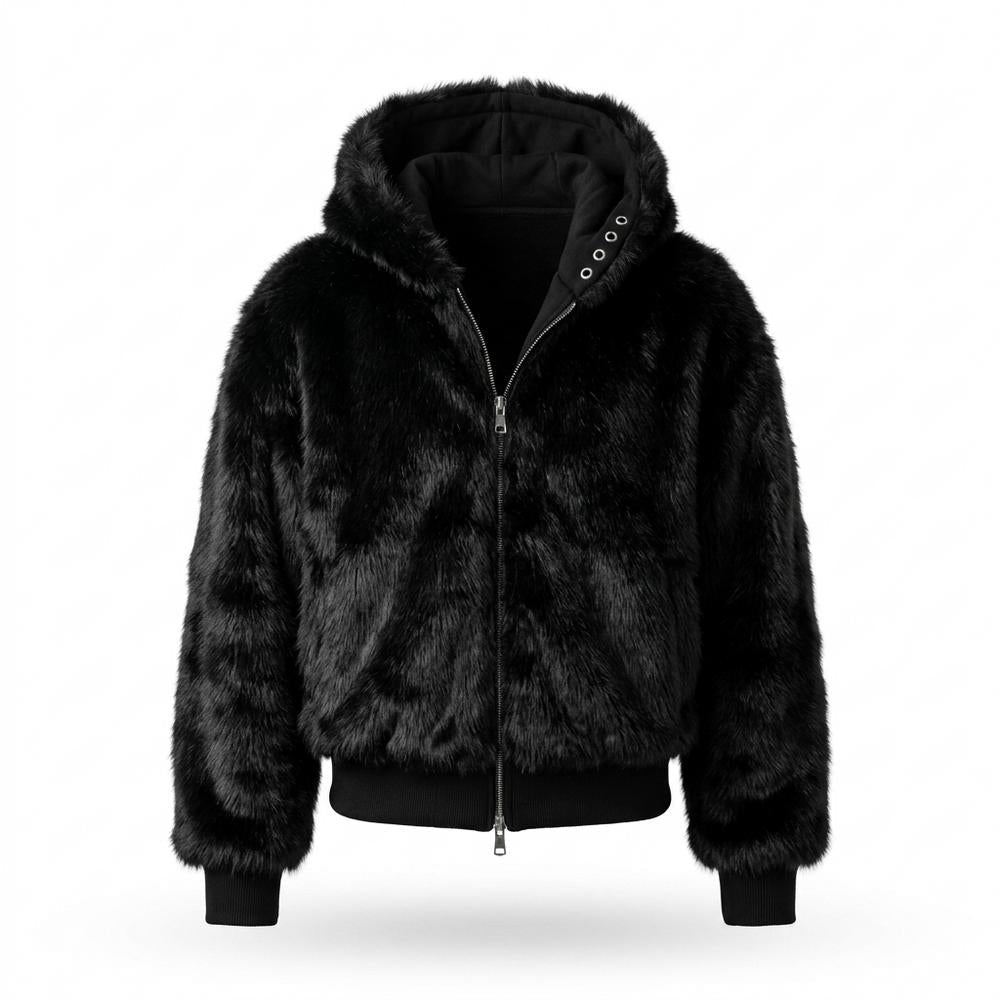 Nobleman Code - Temar | Gefüttert Pelzig Jacke Unisex
