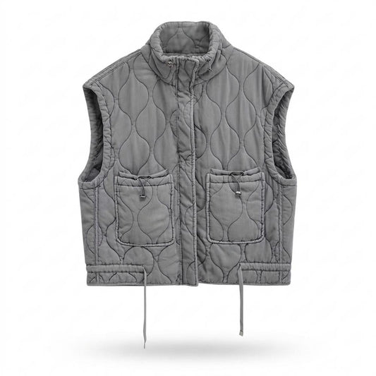 Nobleman Code - Saron | Gesteppte Wattierte Weste Damen