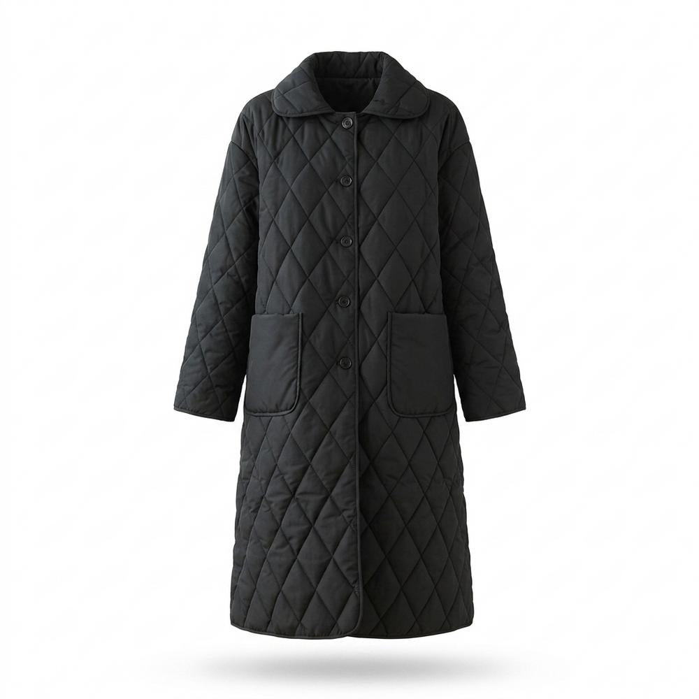 Gentleman Code - Cezon | Gesteppt Wattiert Mantel Damen