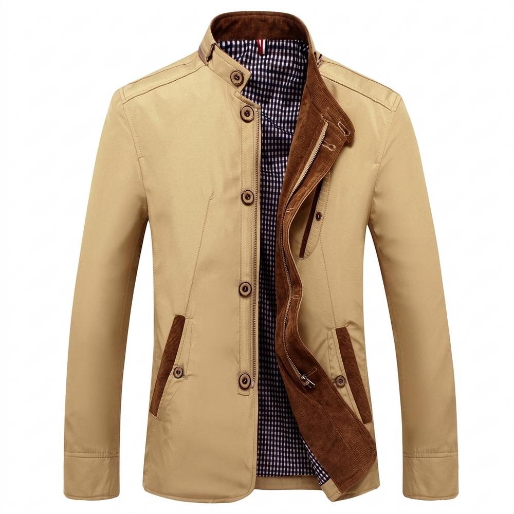 Gentleman Code - Lurok | Gefüttert Geknöpft Jacke Herren