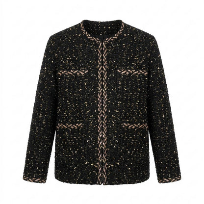 Gentleman Code - Netes | Strukturiert Kragenlos Jacke Damen