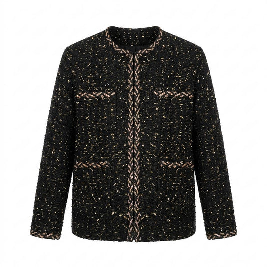 Nobleman Code - Netes | Strukturiert Kragenlos Jacke Damen