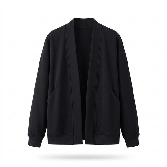 Nobleman Code - Zepav | Verschlusslose Kragenlose Jacke Damen