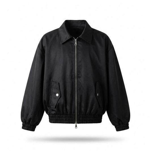 Nobleman Code - Nugas | Glänzende Locker Geschnittene Jacke Herren
