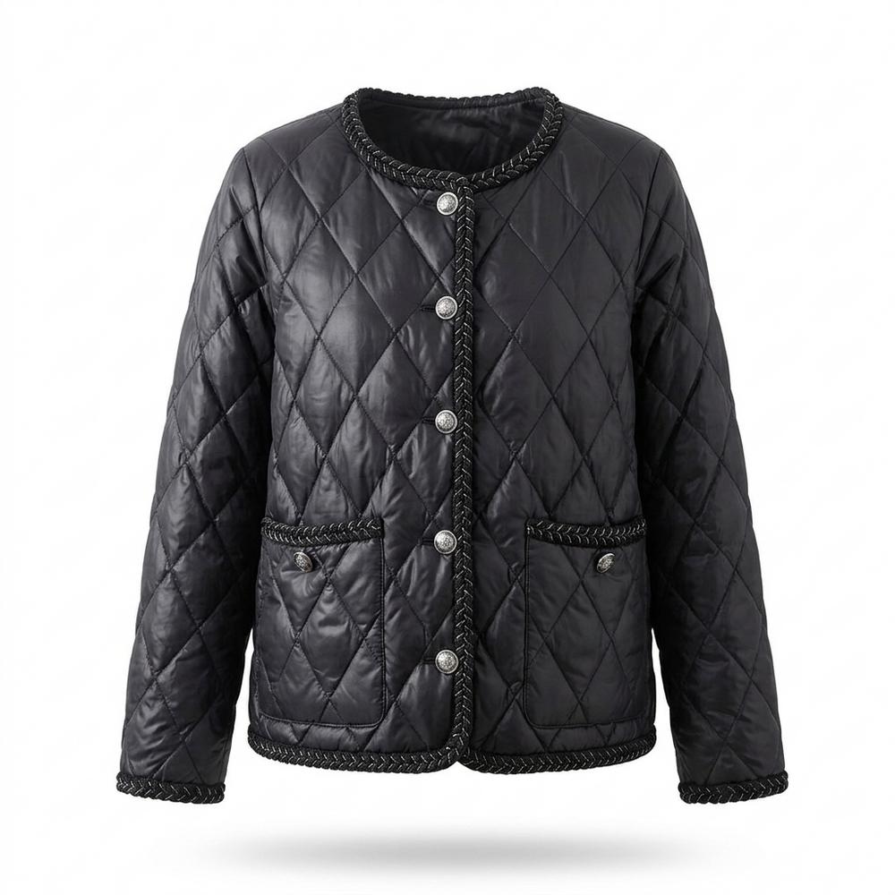 Gentleman Code - Vupev | Gesteppt Bortenverziert Jacke Damen
