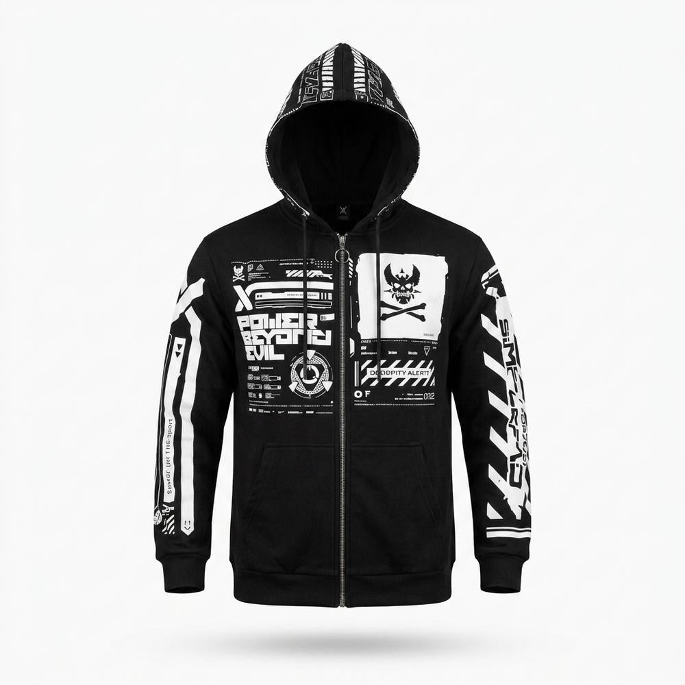 Gentleman Code - Lifuk | Bedruckt Langärmelig Hoodie Unisex