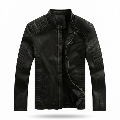 Gentleman Code - Lupot | Gesteppt Tailliert Lederjacke Herren