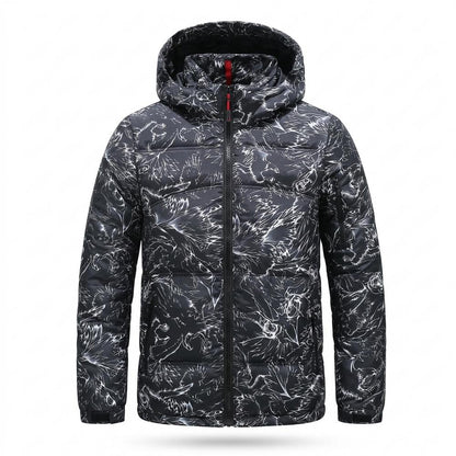 Nobleman Code - Vozul | Wattiert Gemustert Jacke Herren
