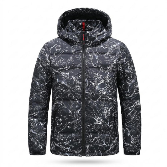 Nobleman Code - Vozul | Wattiert Gemustert Jacke Herren