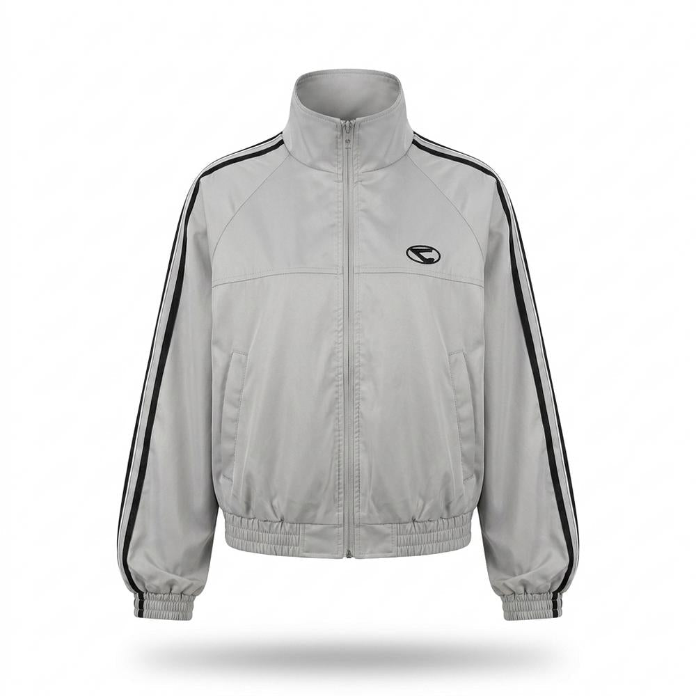 Nobleman Code - Cawel | Kurzgeschnittene Gestreifte Jacke Damen