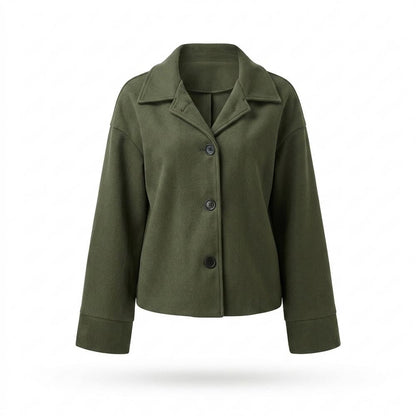 Gentleman Code - Aozan | Kastige Geknöpfte Jacke Damen