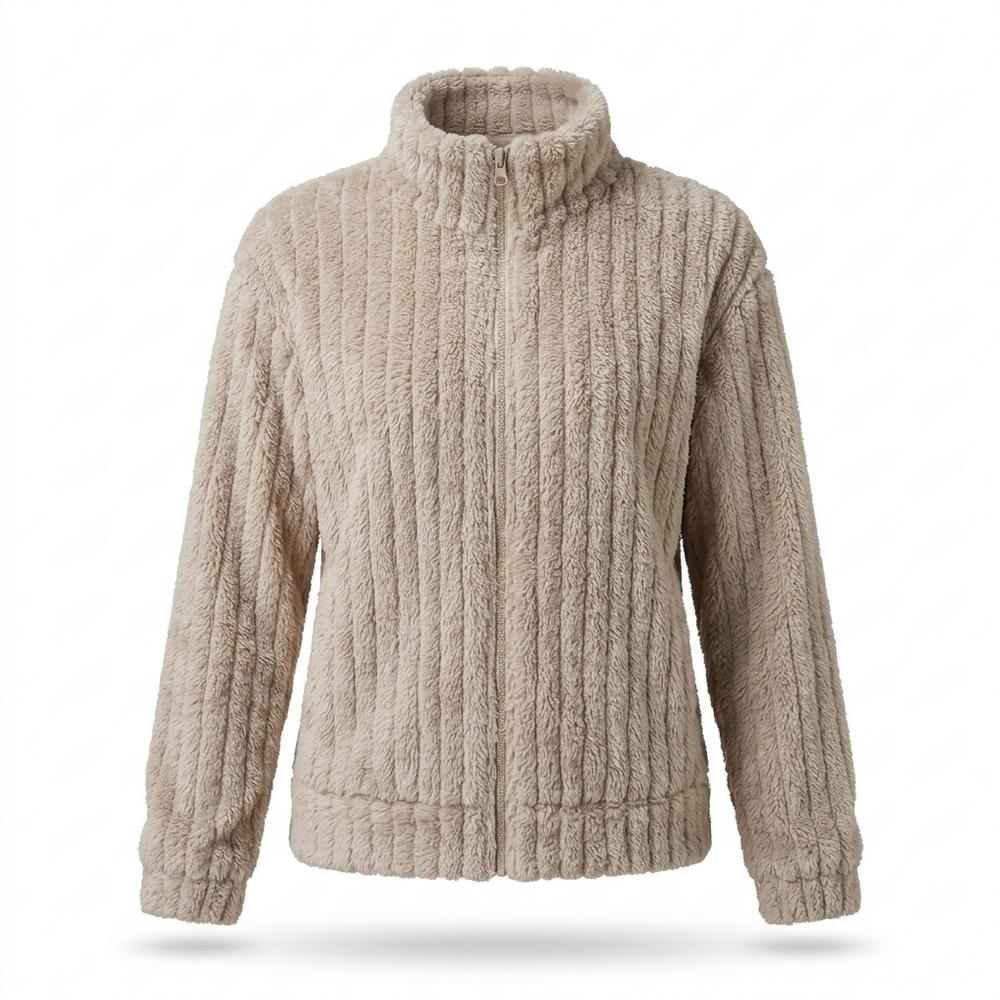 Nobleman Code - Datus | Gerippt Flauschig Jacke Damen