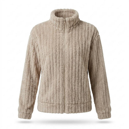 Nobleman Code - Datus | Gerippt Flauschig Jacke Damen