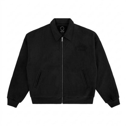 Gentleman Code - Kazol | Velourartige Kastige Wildleder-Jacke Unisex