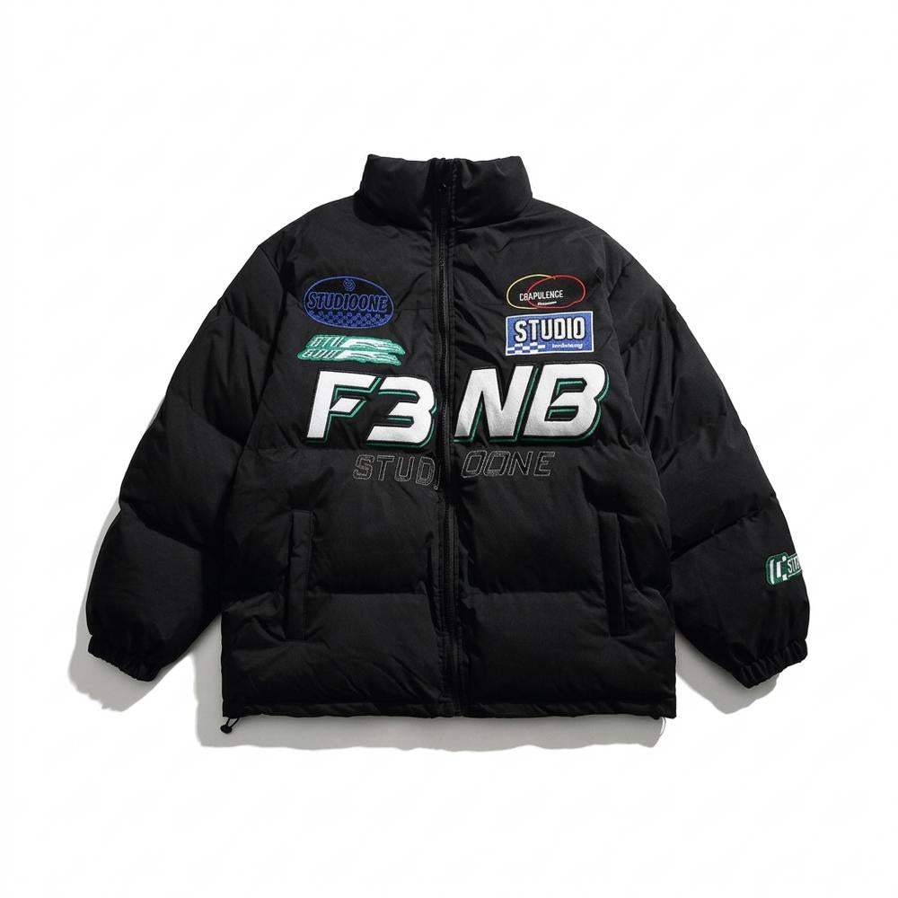Gentleman Code - Vifal | Wattierte Bestickte Jacke Unisex