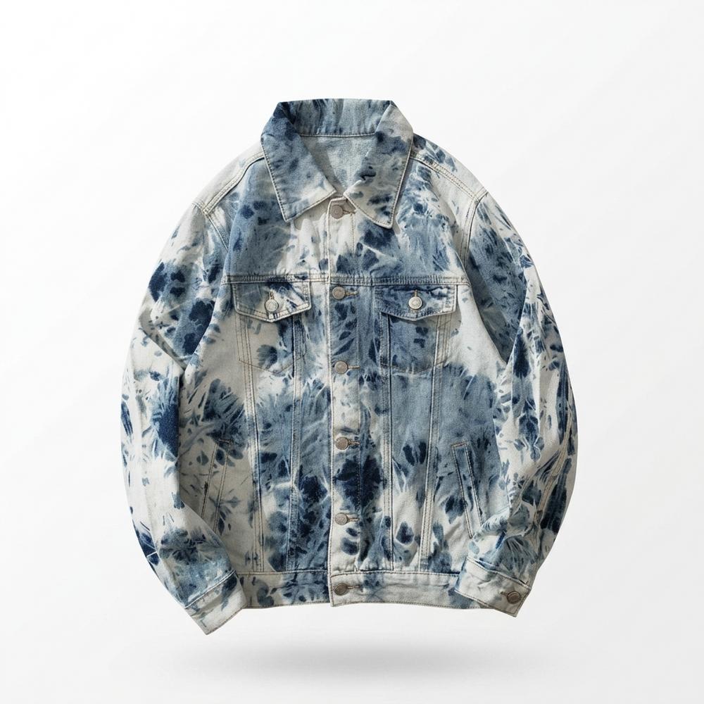Nobleman Code - Zumun | Gebatikt Geknöpft Jacke Unisex