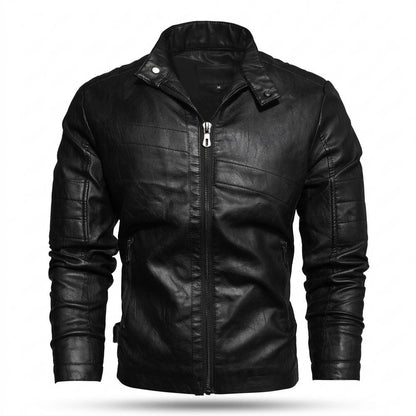 Gentleman Code - Dunod | Tailliert Gesteppt Lederjacke Herren