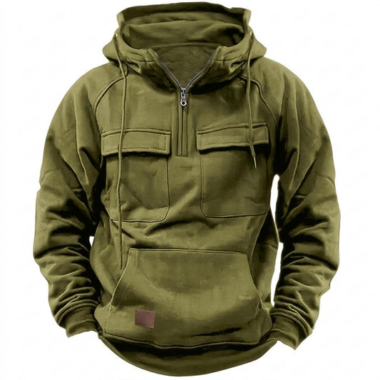 Nobleman Code - Nuvev | Gefütterter Reißverschluss Hoodie Herren