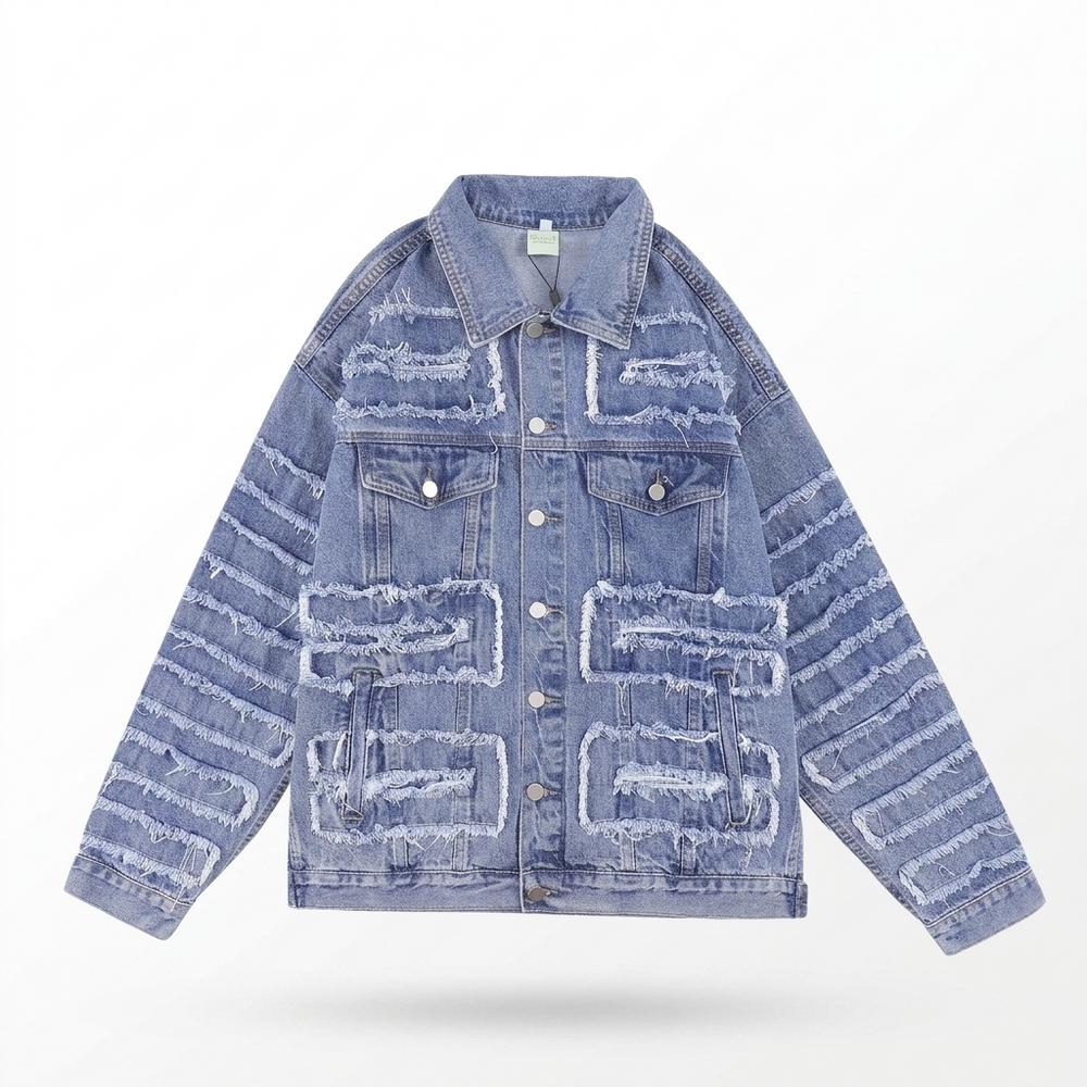 Nobleman Code - Elron | Fransige Verwaschene Jacke Unisex