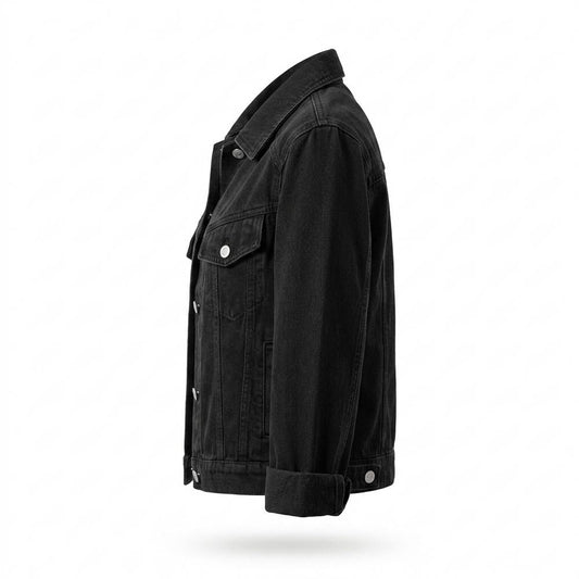 Nobleman Code - Tepet | Geknöpfte Jeans Jacke Damen