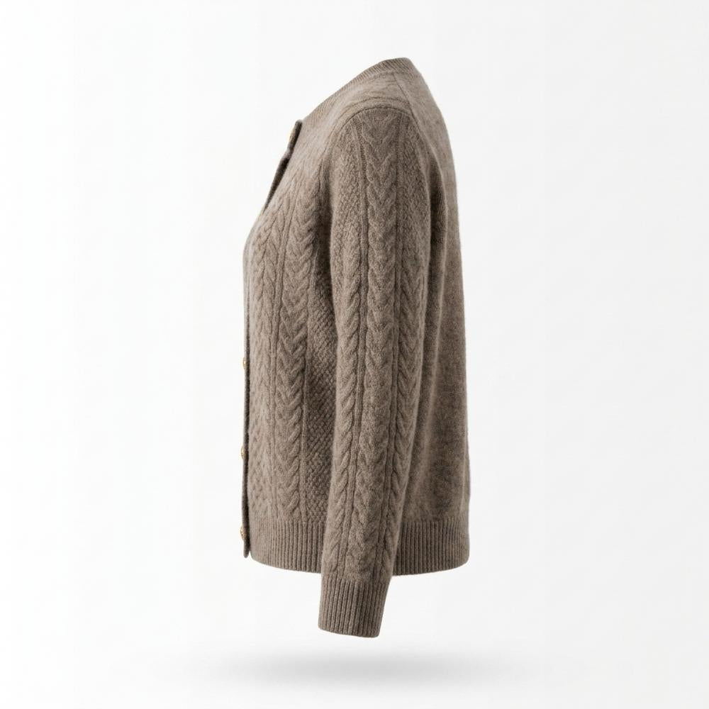 Nobleman Code - Domer | Gestrickt Strukturiert Cardigan Damen