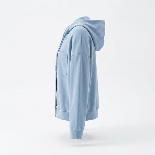 Nobleman Code - Rozod | Geknöpfte Kapuzen Jacke Damen
