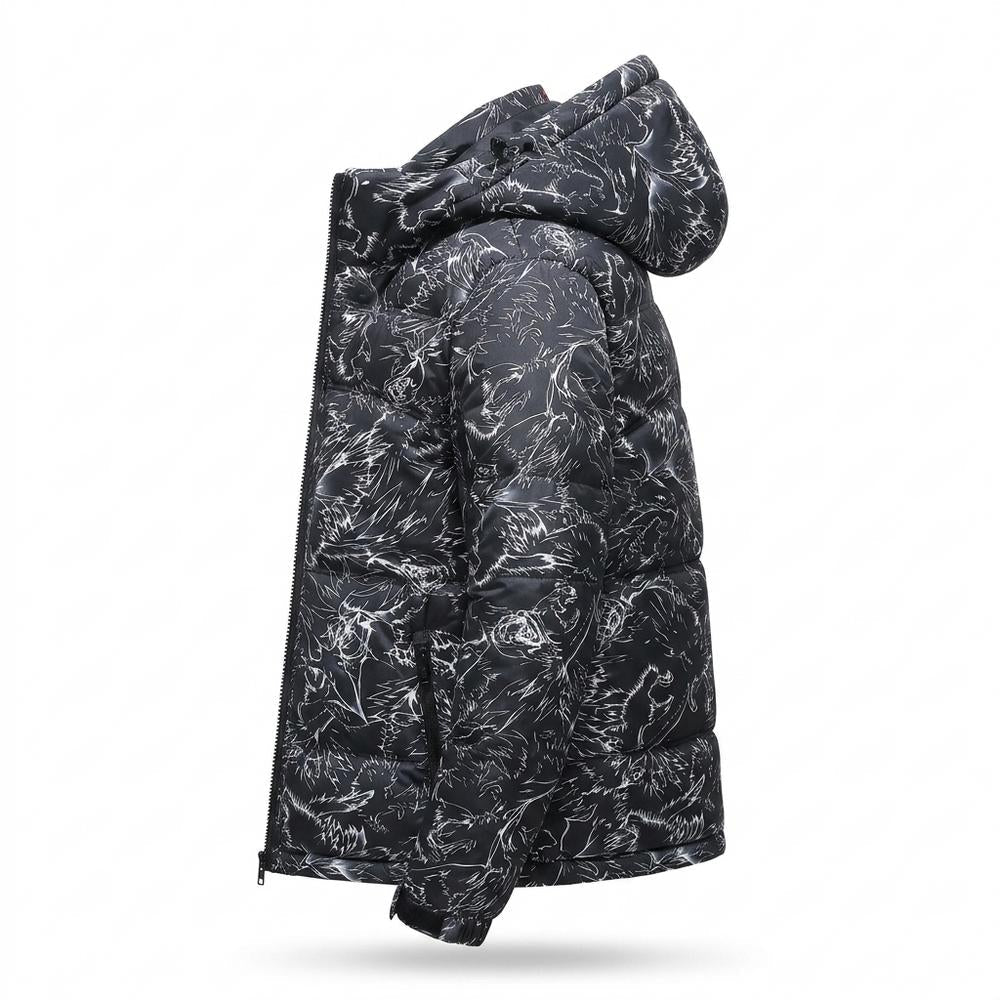 Nobleman Code - Vozul | Wattiert Gemustert Jacke Herren