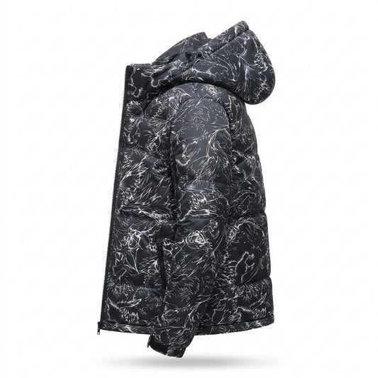Nobleman Code - Vozul | Wattiert Gemustert Jacke Herren