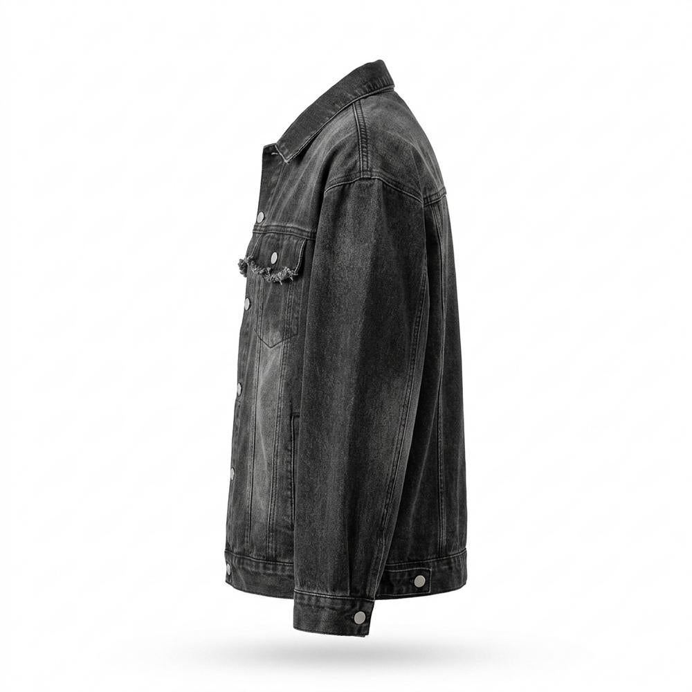 Nobleman Code - Nifat | Verwaschen Oversized Jacke Unisex