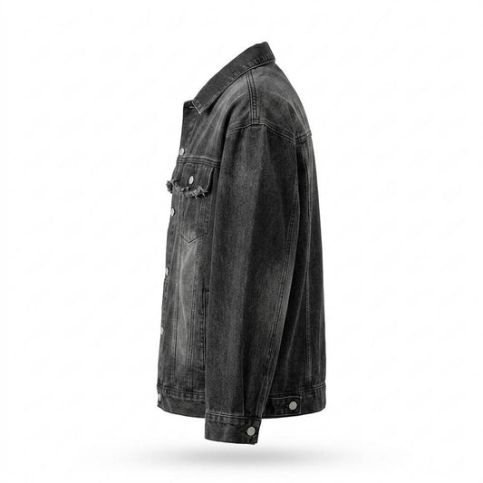 Nobleman Code - Nifat | Verwaschen Oversized Jacke Unisex