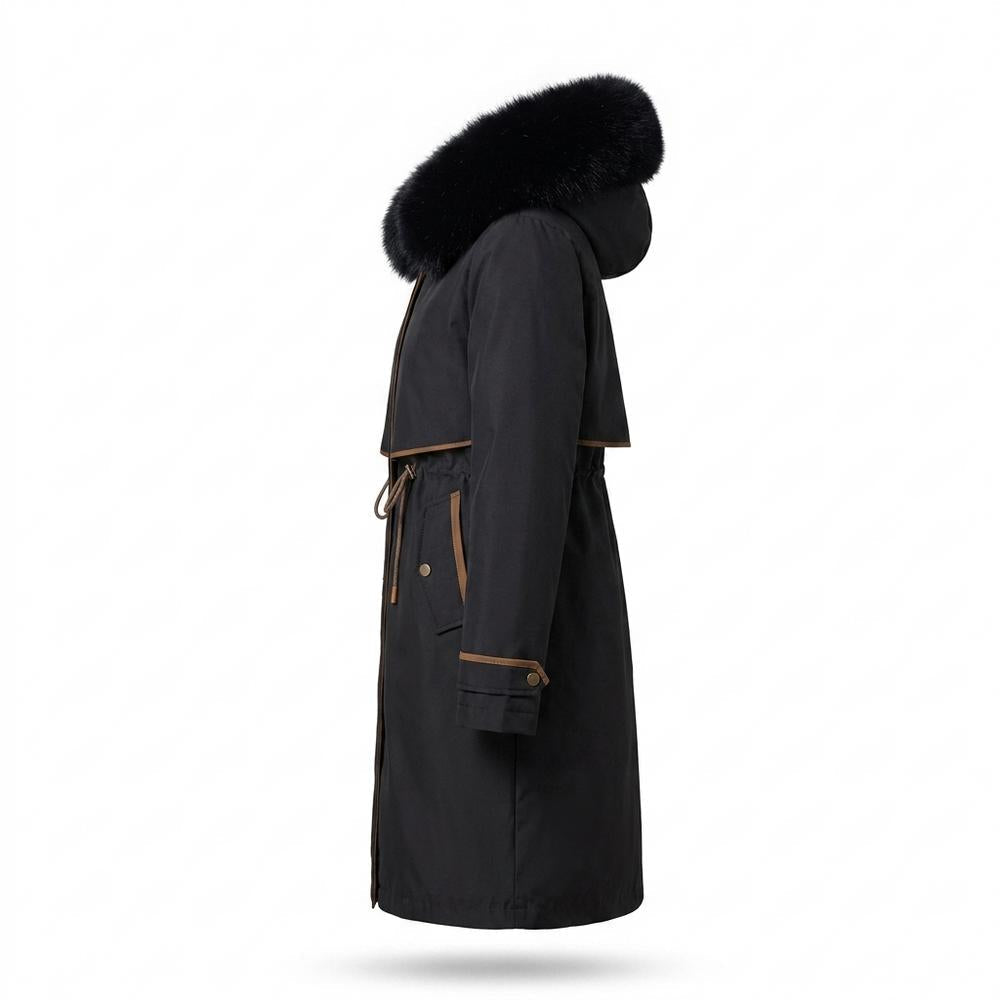 Gentleman Code - Aivav | Gefütterter Taillierter Mantel Damen