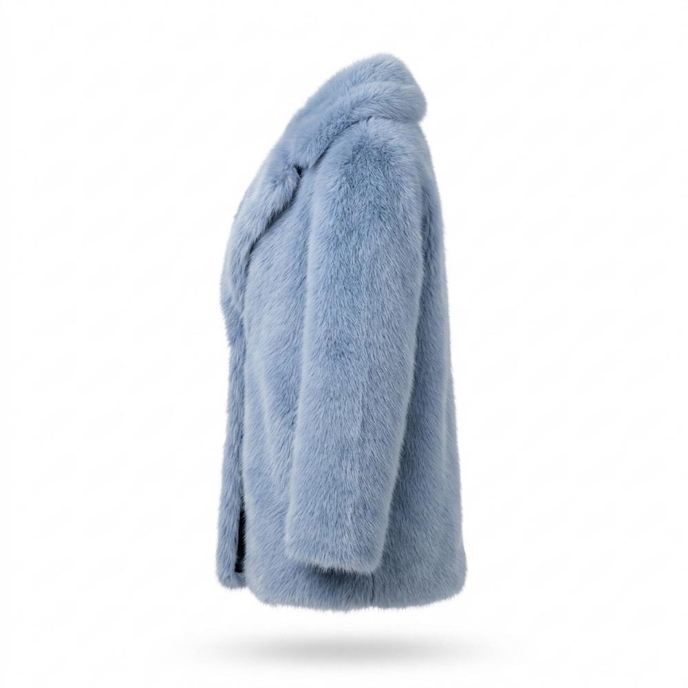 Gentleman Code - Vizuk | Flauschiger Kapuzen Mantel Damen