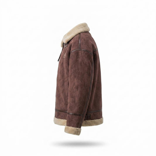 Nobleman Code - Zilel | Gefütterte Kurze Wildleder-Jacke Unisex