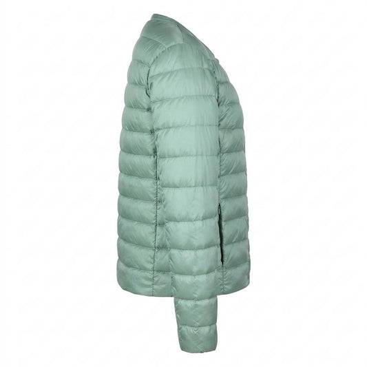 Gentleman Code - Eonuv | Gesteppte Kragenlose Jacke Damen