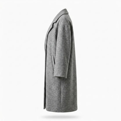 Nobleman Code - Eirik | Meliert Langgeschnitten Mantel Damen
