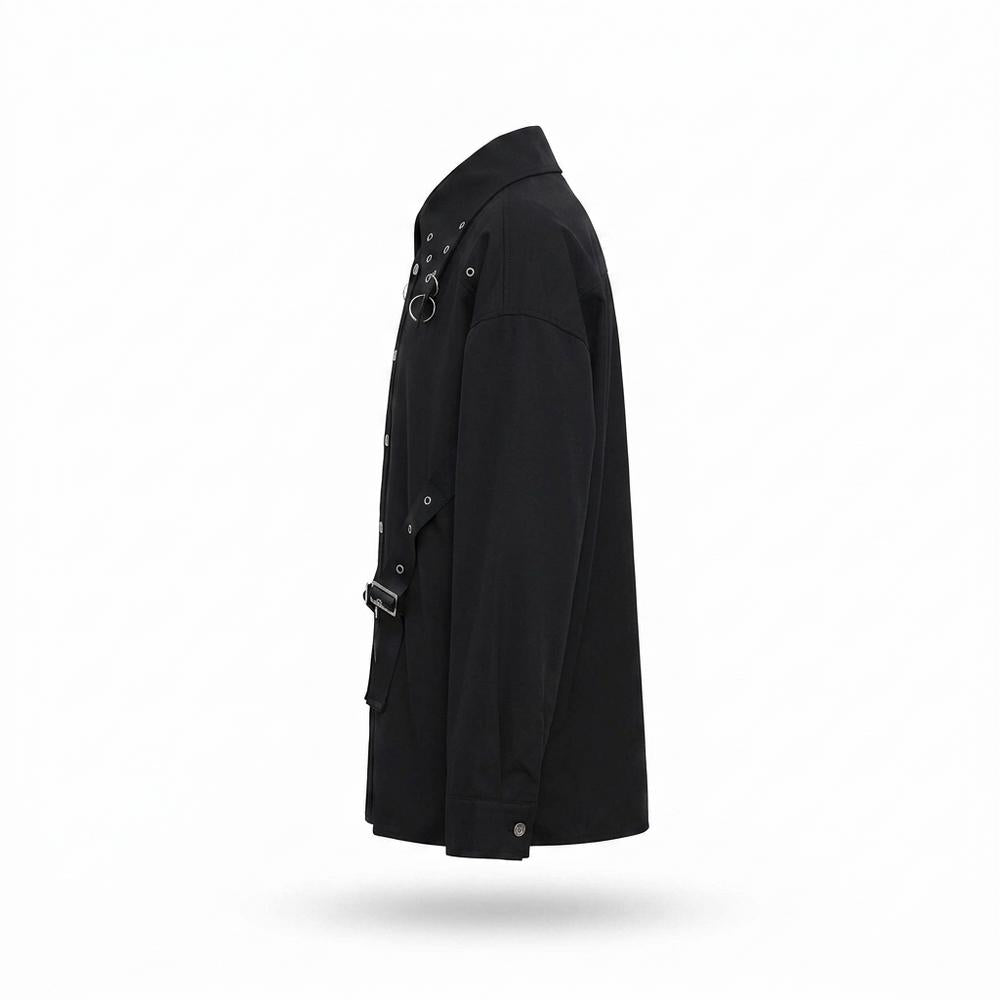 Nobleman Code - Logov | Verziertes Langärmliges Hemd Unisex