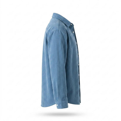 Gentleman Code - Vorer | Zweifarbiges Geripptes Hemd Herren
