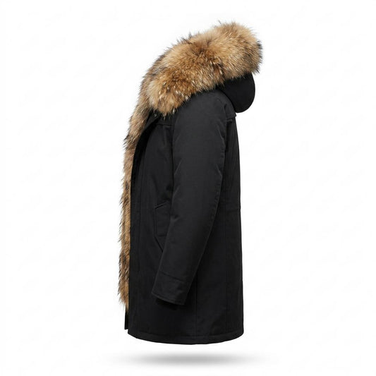 Nobleman Code - Citir | Warmer Gefütterter Mantel Herren