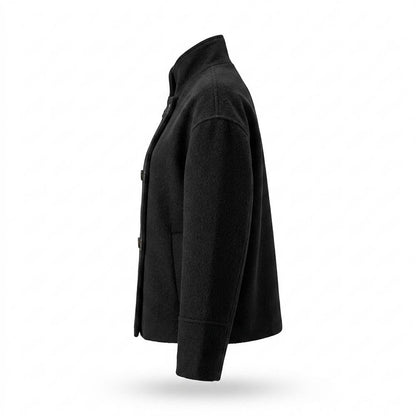 Nobleman Code - Cumuk | Doppelreihige Kastige Jacke Damen