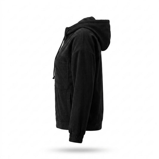 Gentleman Code - Letov | Kapuzen Cord Jacke Damen