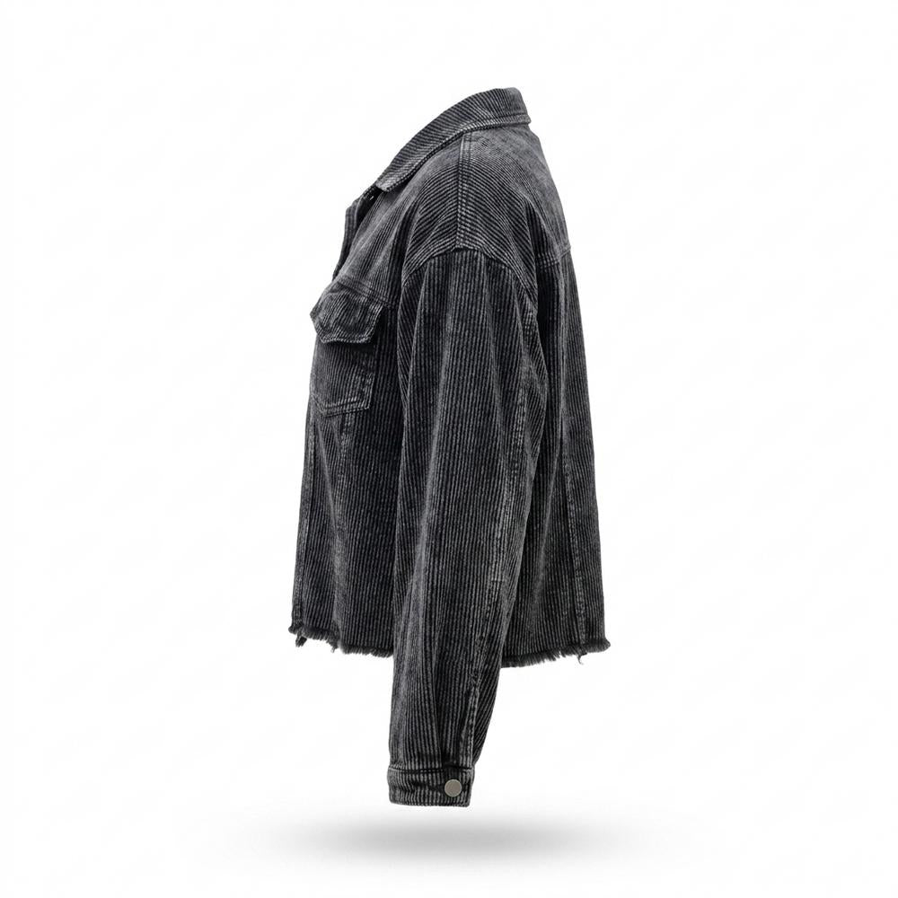 Nobleman Code - Cizat | Gerippt Gewaschen Jacke Damen