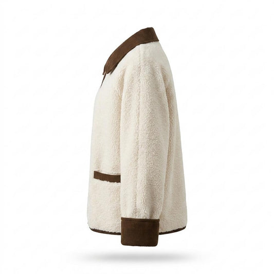 Gentleman Code - Eosed | Texturierte Kontrastierende Jacke Damen